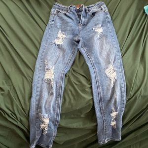 Super stylish butt lifting ripped jeans
